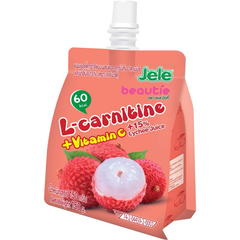 BW.J- Lychee Jelly Fruit Juice Vitamin C 150g T4