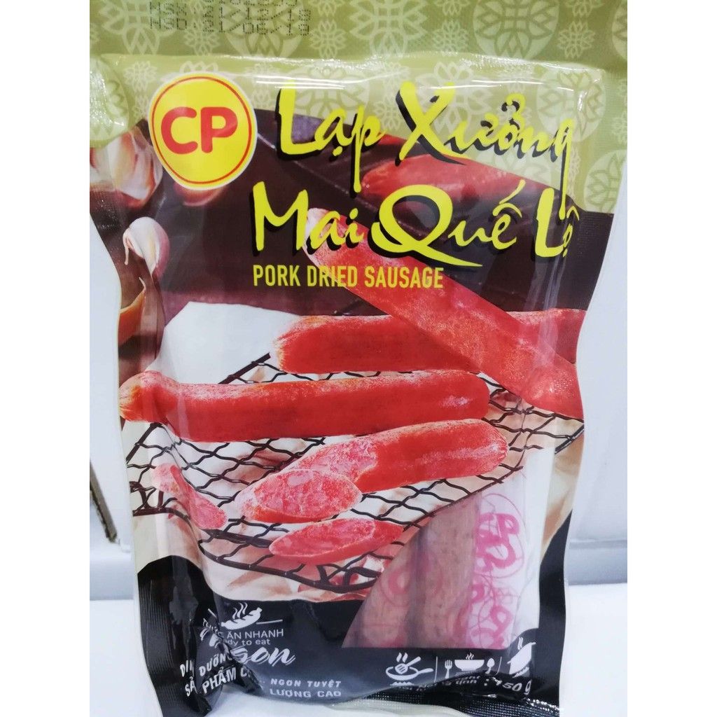 ME.SS- Lạp xưởng CP 500g - Pork Dried Sausage CP 500g