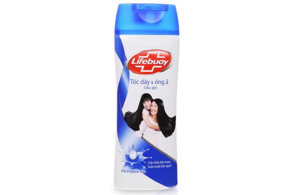 PU.PC- Lifebuoy Dầu Gội Tóc Dày Óng Ả - Shampoo Lifebuoy 170g blue ( Bottle )