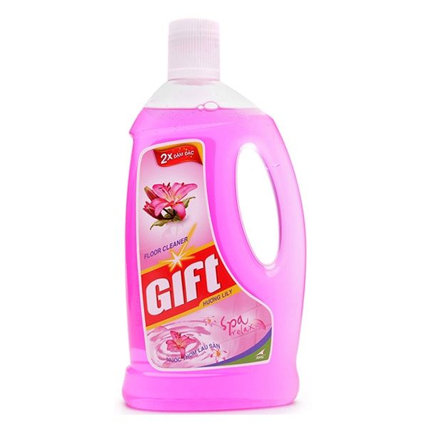 PU.H- Nước lau sàn Gift Hương Lily 1L - Lily Floor Cleaner Gift 1L ( Bottle )