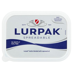 DA.B- Slightly Salted Spreadable Butter Lurpak 250g T3