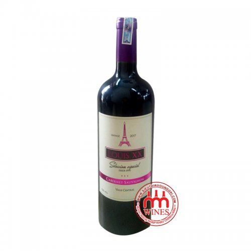WI.R- Rượu Nha Trang - Louis XX Cabernet Sauvignon 750ml ( Bottle )