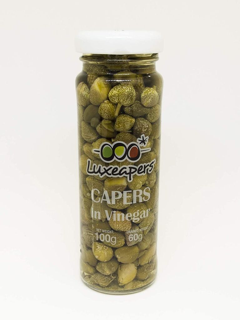 PK- Nụ bạch hoa ngâm giấm - Luxeapers Capers in Vinegar 100g ( jar )