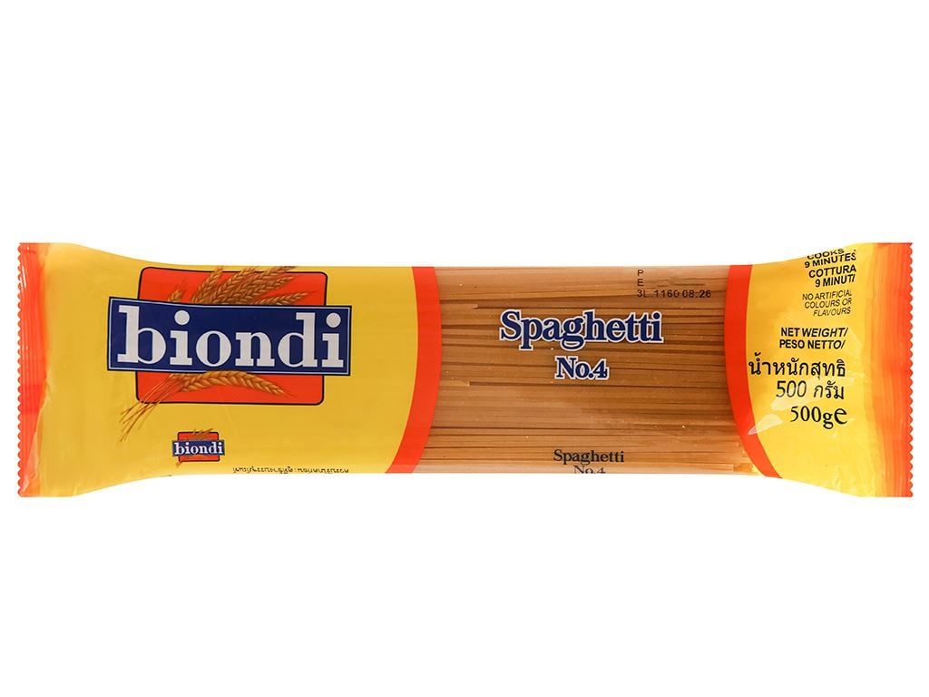 GR.P- Spaghetti No.4 Biondi 500g