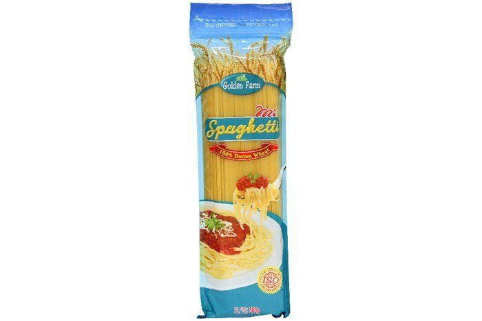 P- Mì Ý Golden Farm 500g - Spaghetti zip package (Pack)