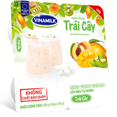 DY-Mixed Fruits Yogurt Vinamilk 100g T5