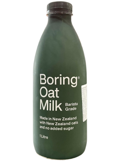 Boring Oat Milk Barista Grade New Zealand 1L - Moonmilk – MOONMILK ...