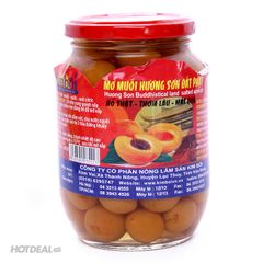 FRT- Mơ muối Hương Sơn Buddhistical land salted Apricot ( Jar )