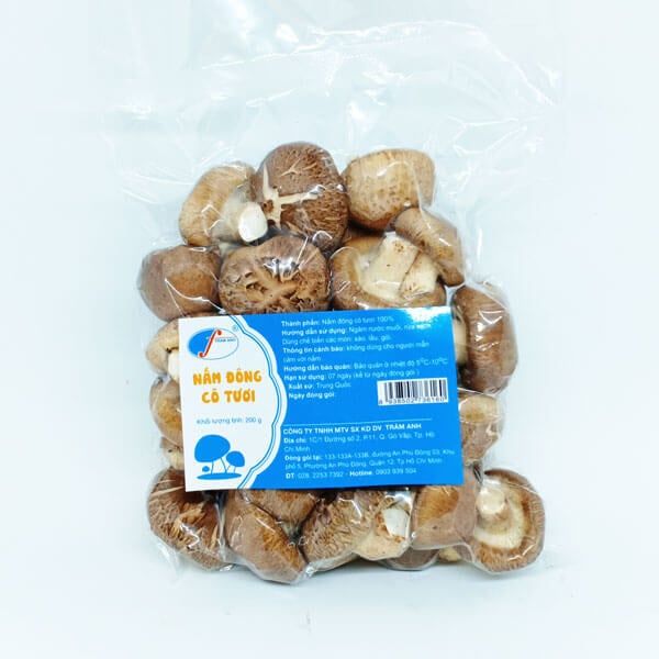 VE.M- Nấm đông cô tươi - Fresh Shiitake Mushroom ( PACK )