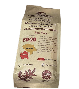 CF- Pure Coffee 80% Robusta Nâm Dong Đắk Krông 500g T1