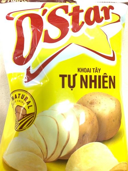 PC.S- Bánh khoai tây tự nhiên O'Star 36g - Natural Potato Chips (Pack)