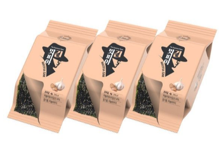 SN- Garlic Instant Seaweed Matfia Gim (4g x 3packs)