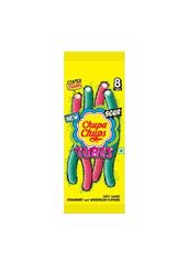 SN.CD- Cola & Strawberry Flavor Sour Tubes Candy Chupa Chups 24g