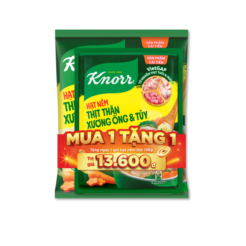 SD- Pork Flavor Seasoning Knorr 400g (+1knorr 136g)