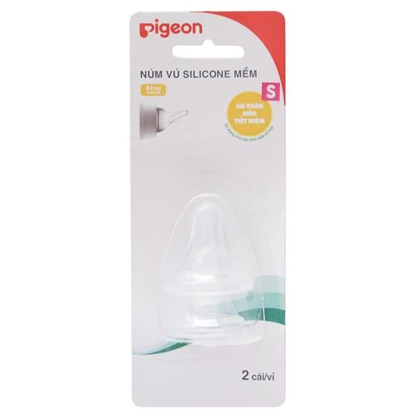 PU.M- NÚM VÚ SILICONE MỀM size L - Pacifier Pigeon ( pcs )