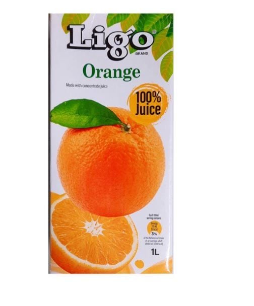 BW.J- Nước ép cam Ligo 1L - Orange Juice Ligo 1L