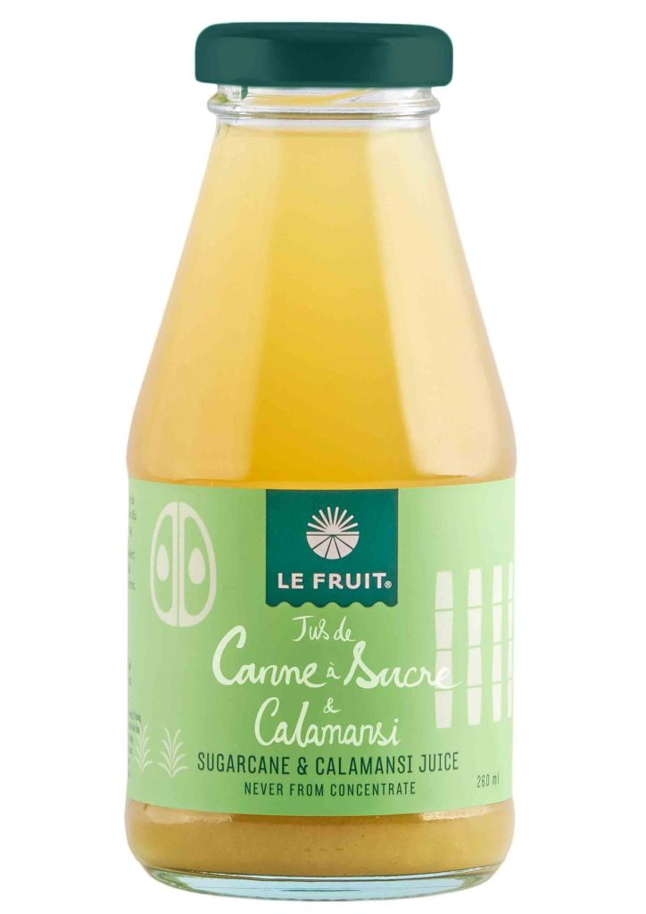 BW.J- Nước mía vị Calamansi - Sugarcane & Calamansi Juice Le Fruit 260ml ( bottle )