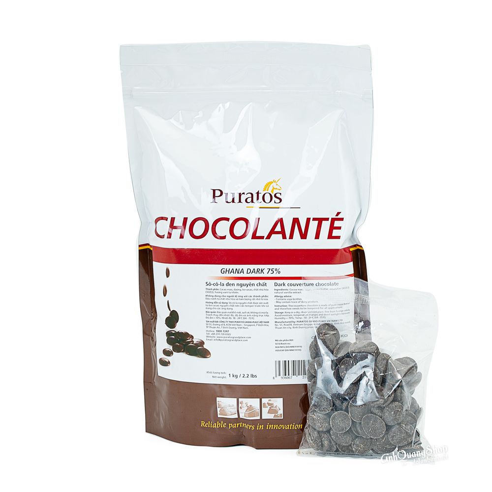 OD-CH- Africa Dark Chocolate Ghana 75% Puratos