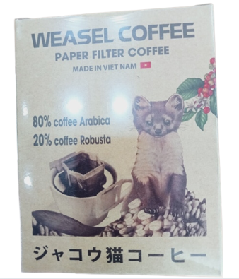 CF- Weasel Coffee 80% Arabica 20% Robusta
