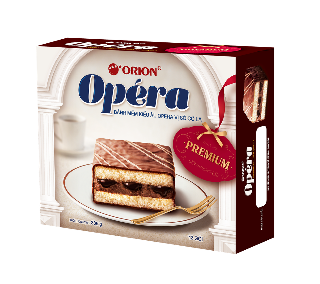 SN.PC- Soff Cake Chocolate Opéra Orion 12pcs 336g