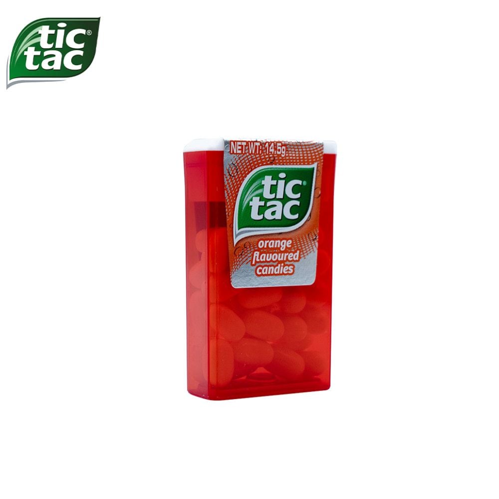 SN.CD- Orange Flavoured Candies Tic Tac 14.5g T6