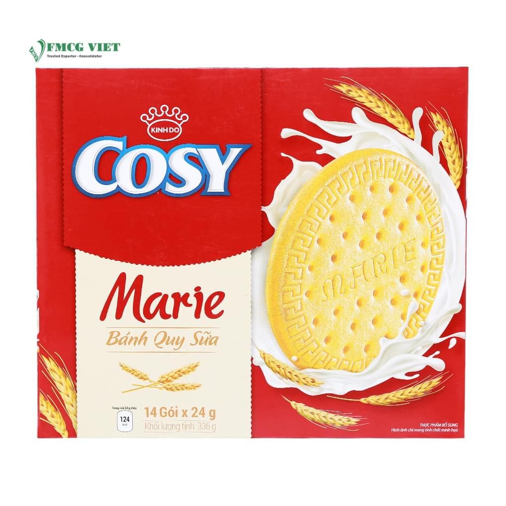 PC.B- Bánh quy Cosy 336g- Marie Milk Biscuits Cosy 14 Pack 336g