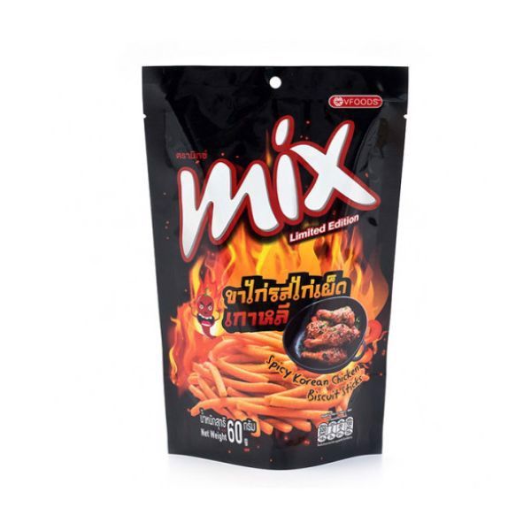 PC.S- Bánh que vị cay Mix 60g  - Spicy Tasty Stick Biscuits