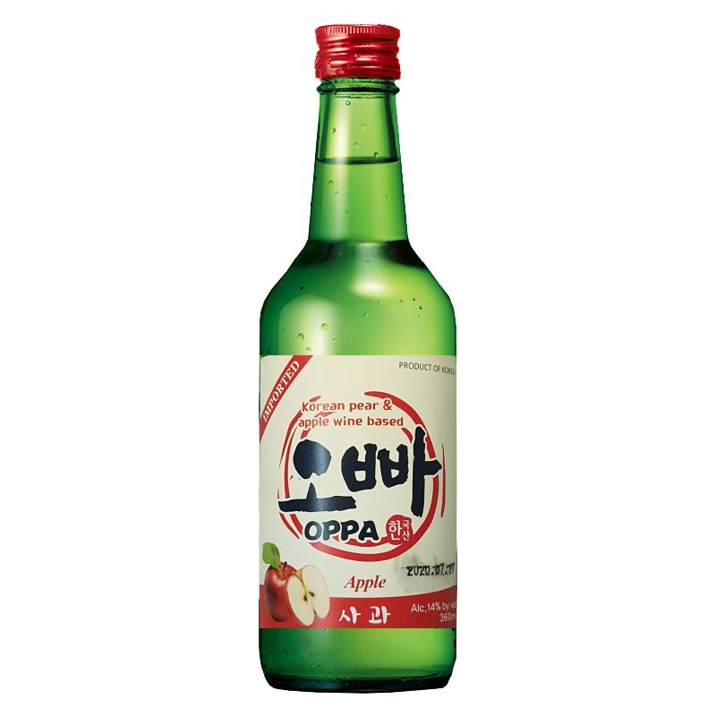 WI.KJ- Peach Soju Oppa 360ml (Bottle)