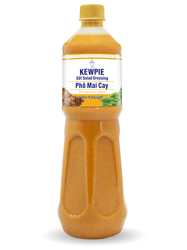 SS- Spicy Cheese Dressing Kewpie 1L