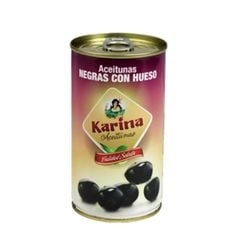 PK-Pitted Black Olives Karina 360g