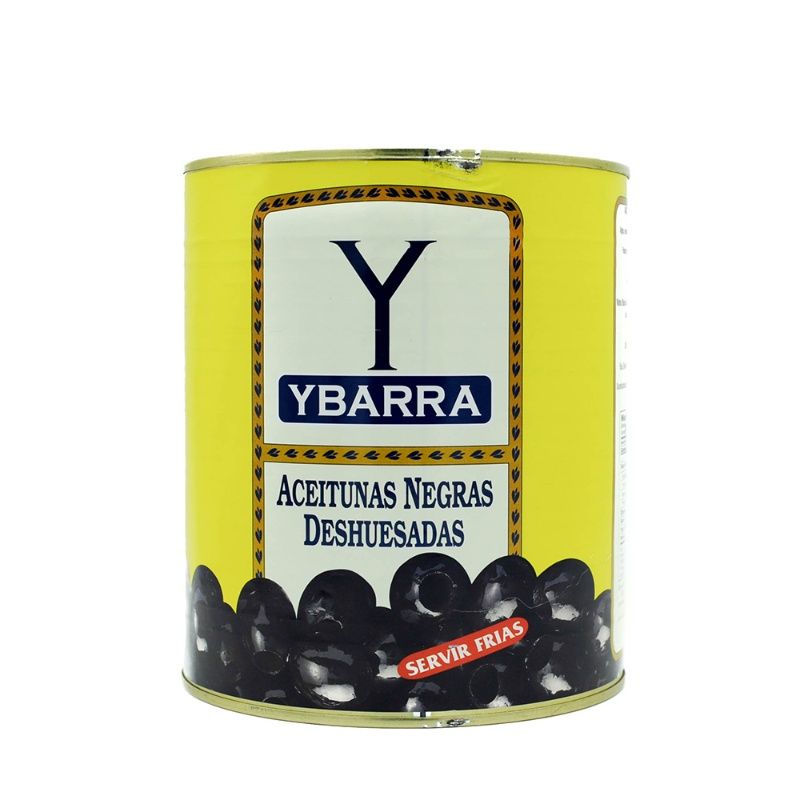 PK- Oliu đen tách hạt Ybarra 3kg - Pitted Black Olives ( Can )