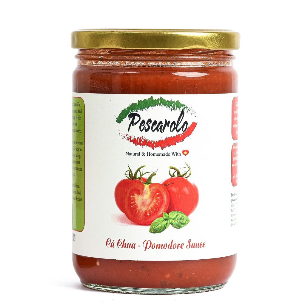 SS- Xốt mì ý cà chua Pescarolo 230g - Pomodore Sauce ( jar )