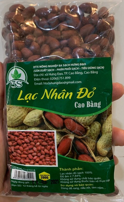 N- Lạc Nhân Đỏ 3S 200g - Red Peanuts ( Pack )