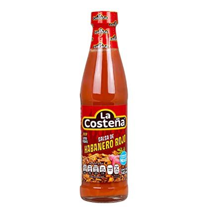 SS- Xốt ớt đỏ La Costena 145ml - Red Pepper Sauce La Costena 145ml ( bottle )