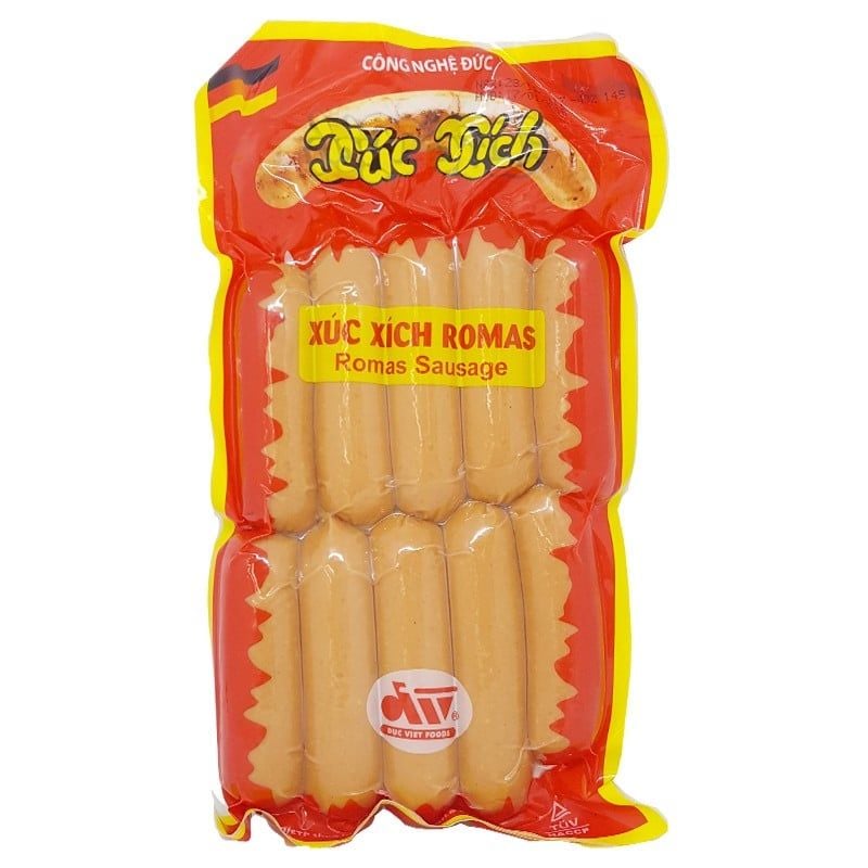 ME.SS- Xúc xích Roma 500g - Romas Sausage 500g ( pack )