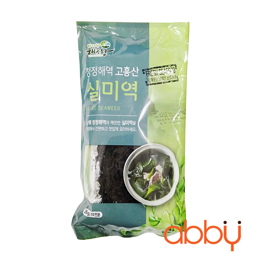 SN- Rong biển ăn liền - Dried Seaweed Bada&Haecho 25g (Pack)