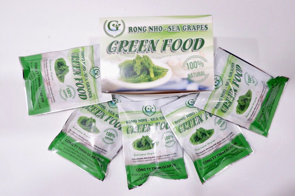 VE- Rong biển Green Food - Sea Grapes Green Food 200g ( Box )