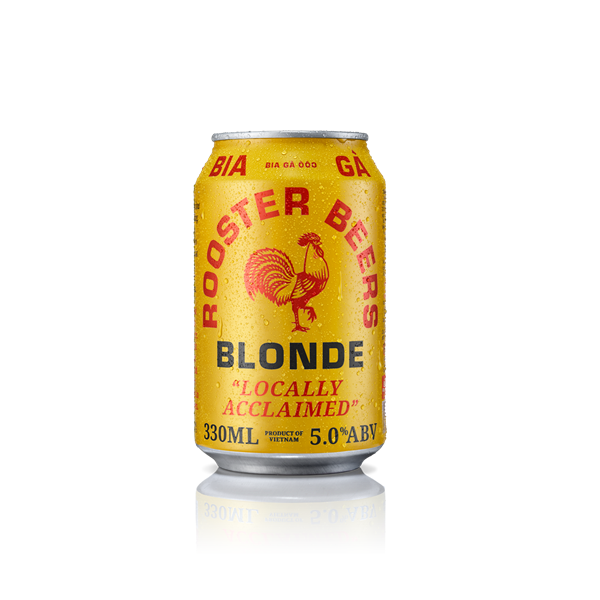 BE.LB- Roooster Blonde Beer 330ml ( Tin )