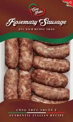 ME.SS- Xúc xích Ý vị hương thảo 9/360g - Rosemary Sausage 9/360g ( pack )