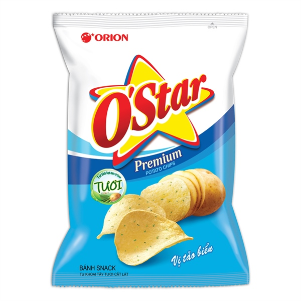 SN- Seaweed Flavored Potato Chips O'Star 108g