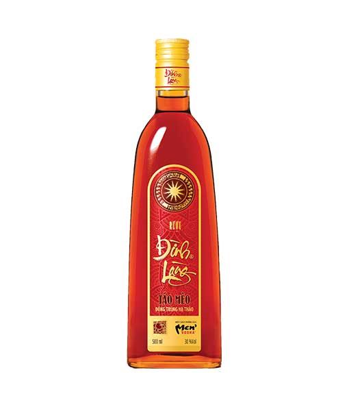 WI.V- Rượu - Nha Trang - Wine Táo Mèo Đông Trùng Hạ Thảo 500ml ( Bottle )