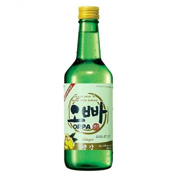 WI.KJ- Ginger Soju Oppa 360ml (Bottle)