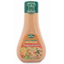SS-Salad Thousand Island Sauce Golden Farm 250ml  MOONMILK - PREMIUM  IMPORTED FOOD MARKET