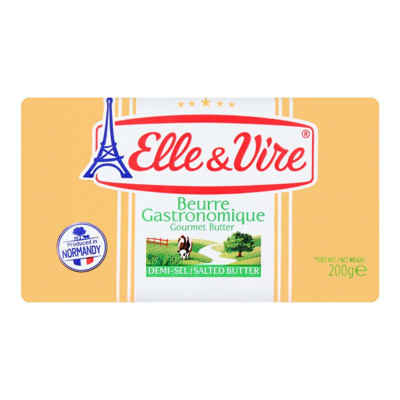 DA.B- Salted Butter 80% fat Elle & Vire 200g ( Pack )