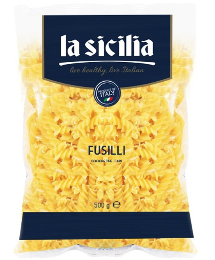 GR.P- Nui xoắn LaSicilia -  Fusilli LaSicilia 500g