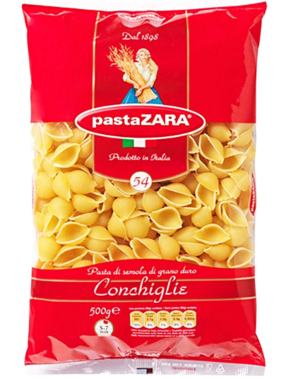 GR.P- Macaroni No.54 Pasta Zara 500g T5