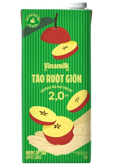 BW.J- Apple Juice Vinamilk 1L T9