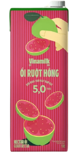 BW.J- Pink Guava Necta Vinamilk 1L T8
