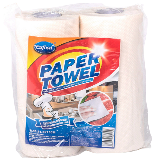 PU- Paper Towel Eufood 2rolls T8