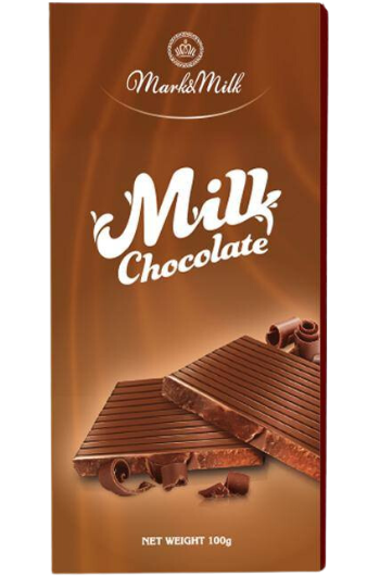 CH- Milk Chocolate Salted Egg Mark & Milk 100g T1